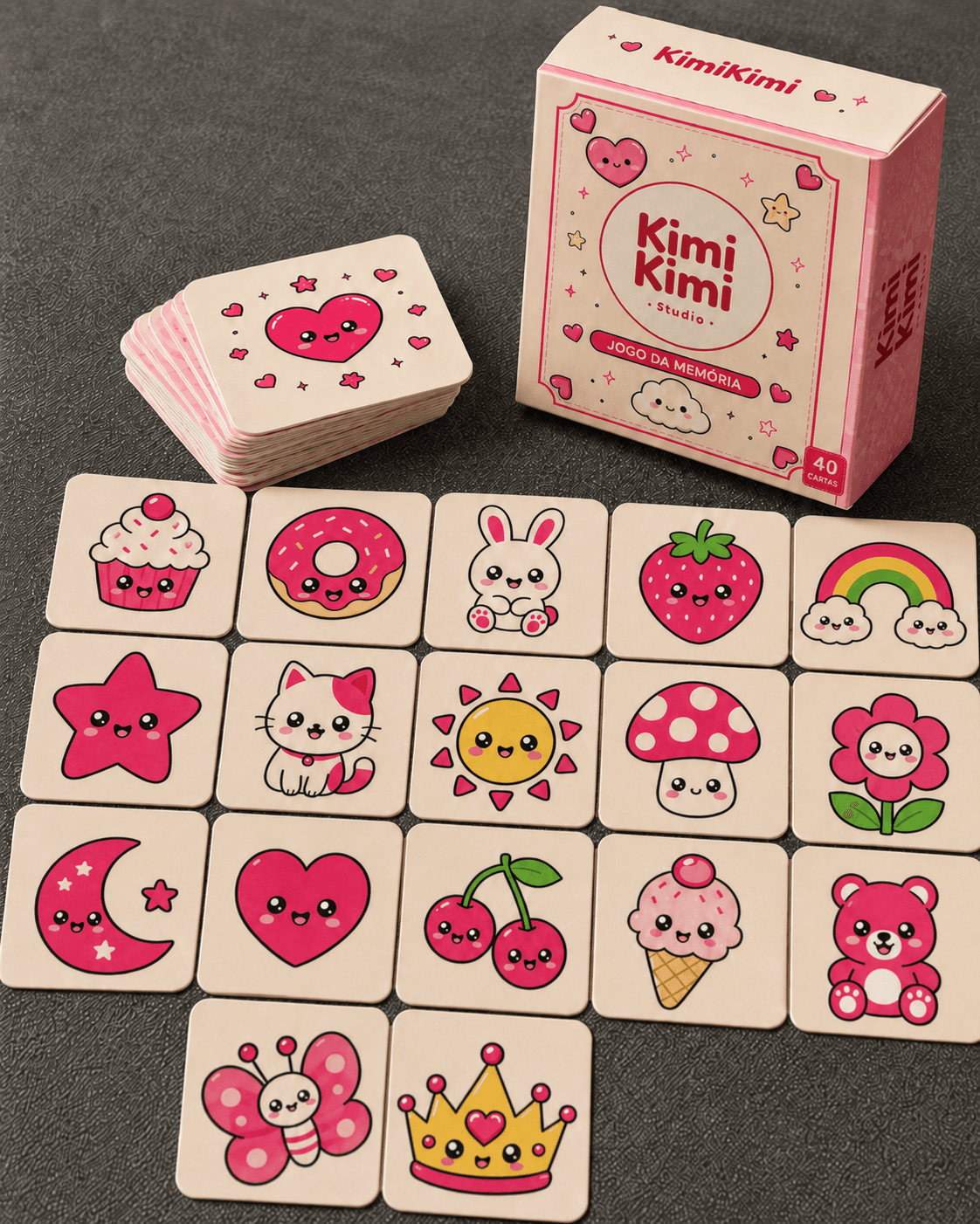 Jogo da Memória Oficial Kimi Kimi