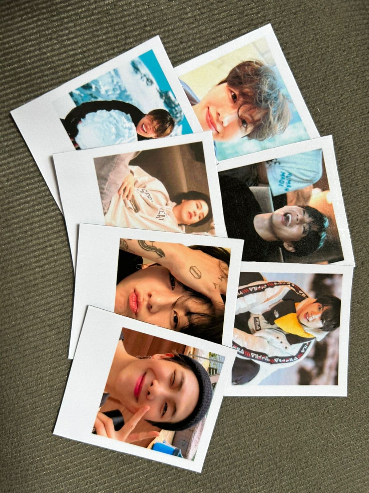 Polaroids BTS — Pack 3 Grandes