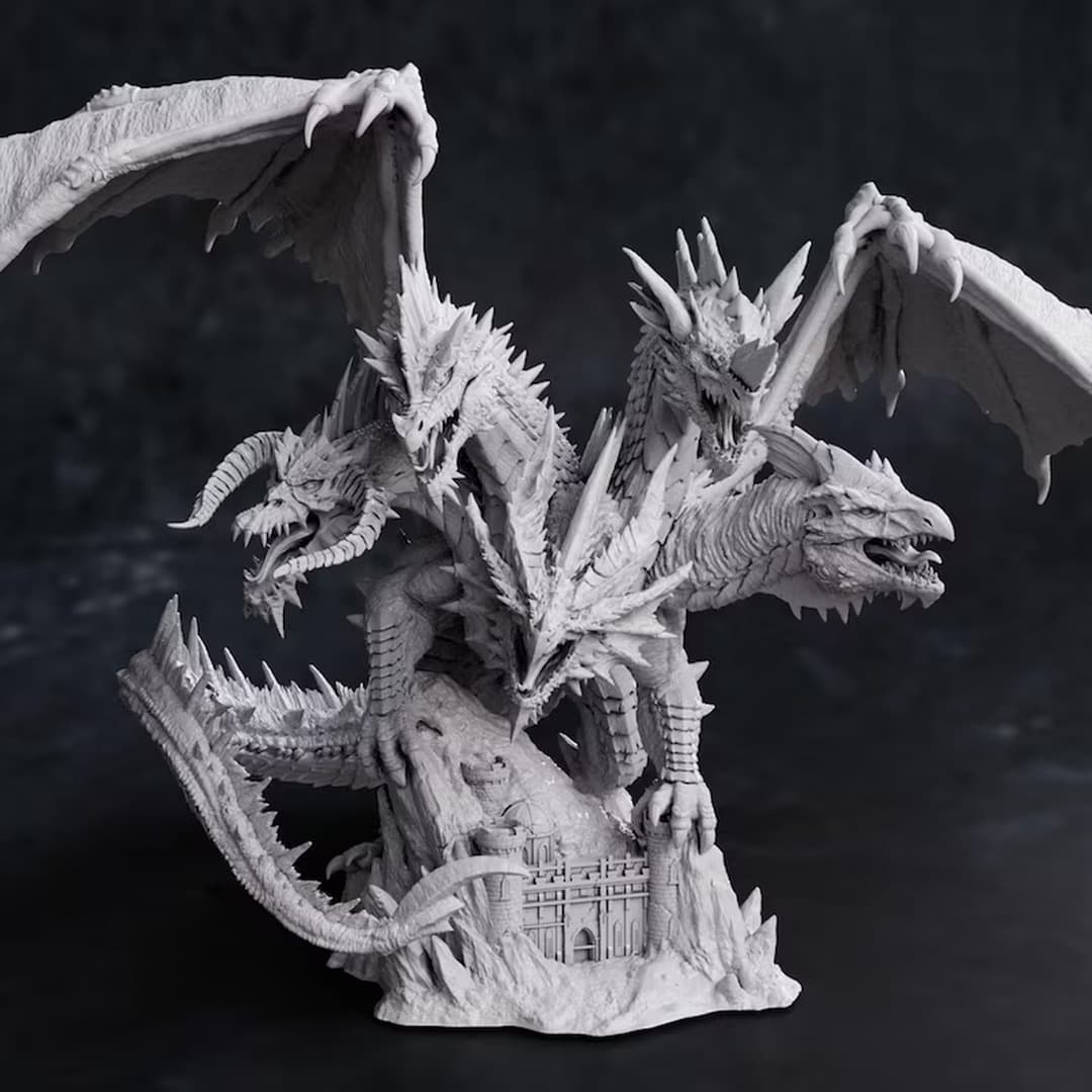 Tiamat — A Rainha Dragão de Dungeons & Dragons